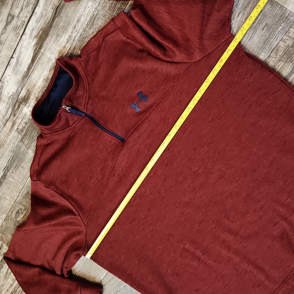 Under Armour Cold Gear Loose 1/4 Zip Pullover Mens 2XL - Picture 11 of 16